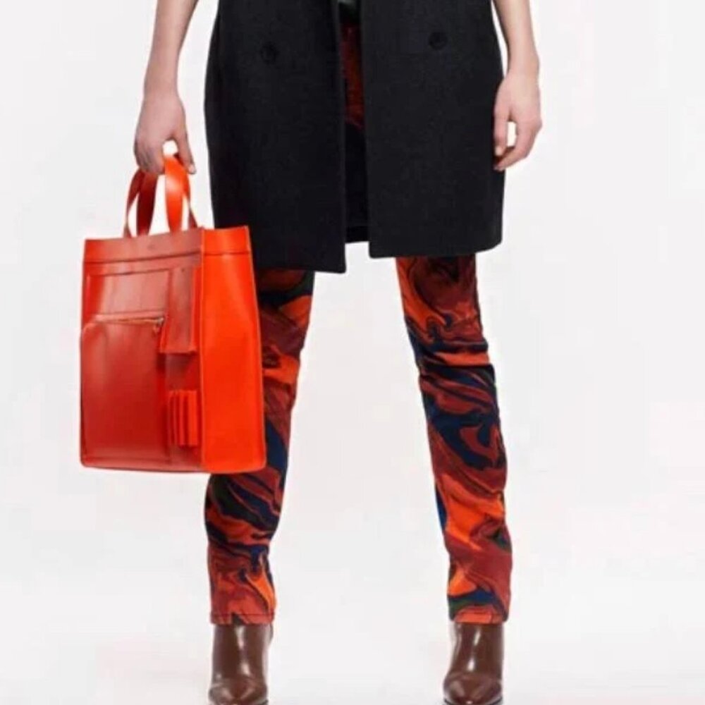 Kate Spade Saturday Hot Lava Skinny Denim Size 27